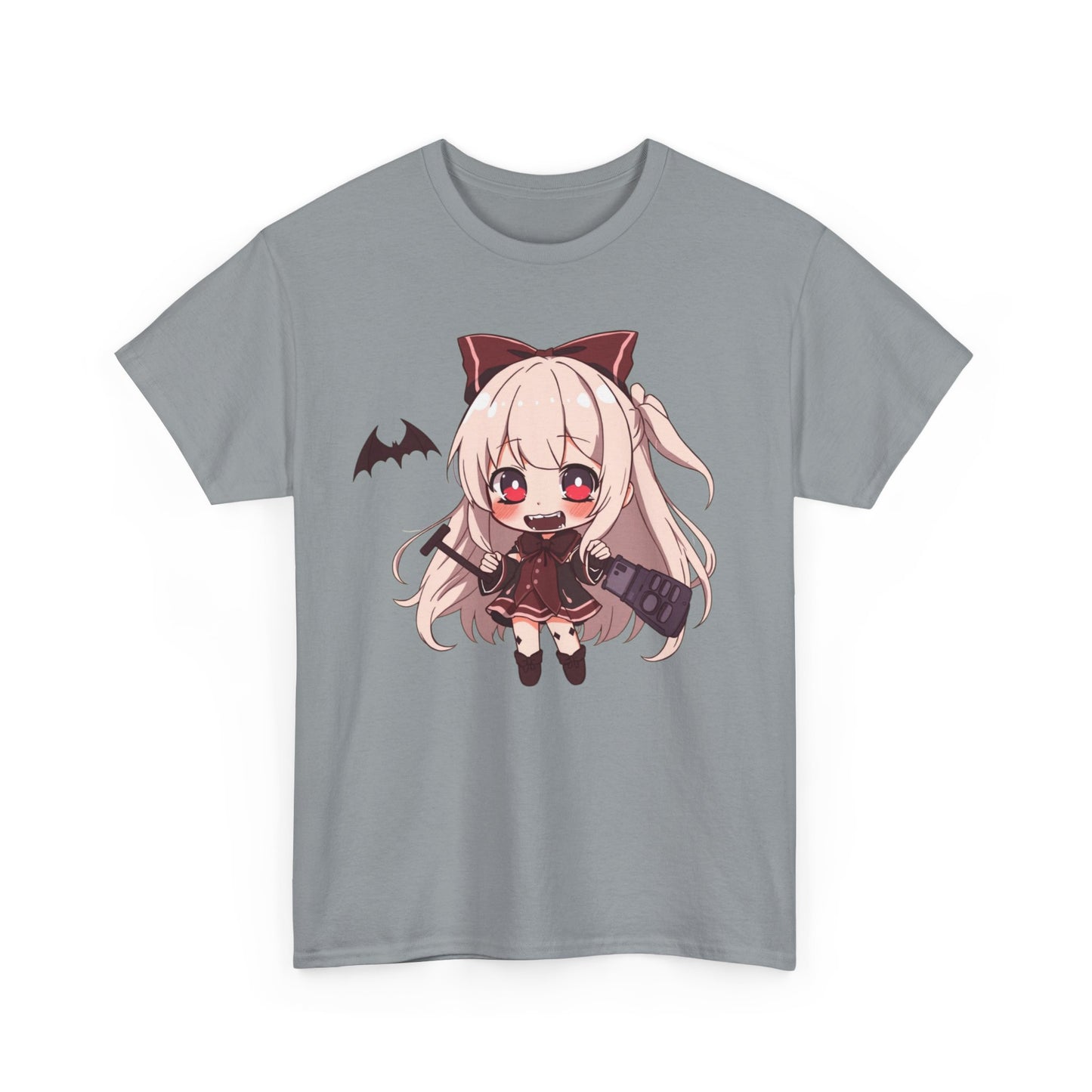 Chibi Vampire Girl Heavy Cotton Tee