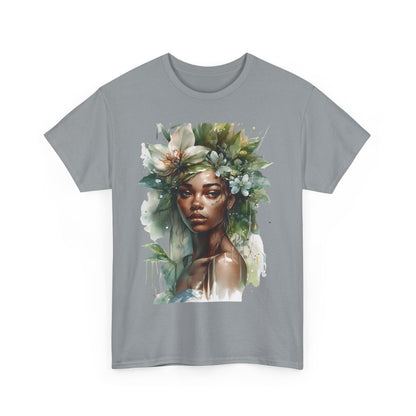 African Woman of the Lily's Heavy Cotton Tee