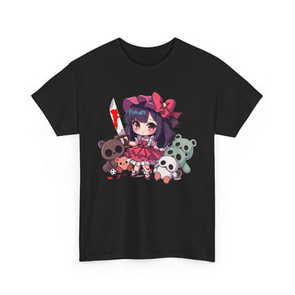 Chibi Killer Girl and Her Dolls Heavy Cotton Tee