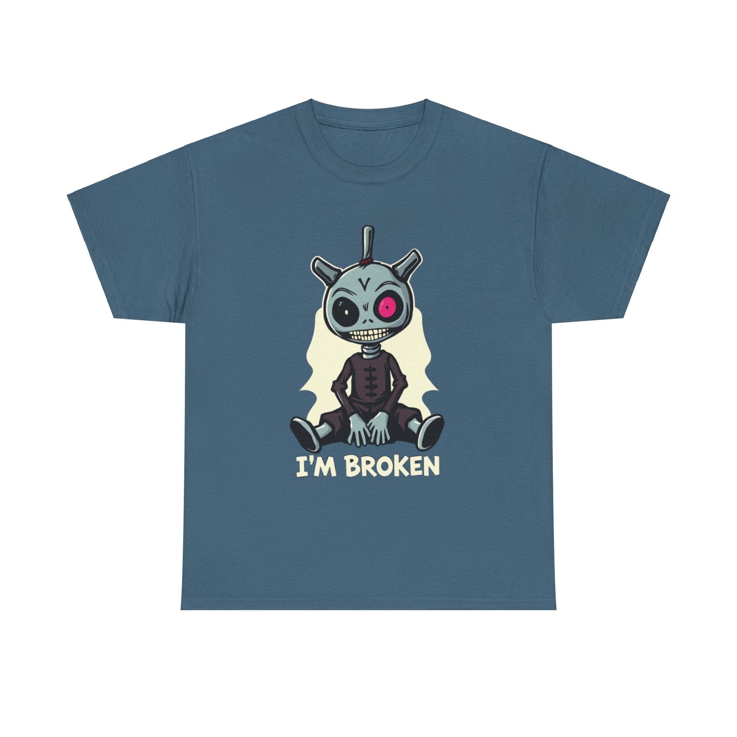 "I'm Broken" Heavy Cotton Tee