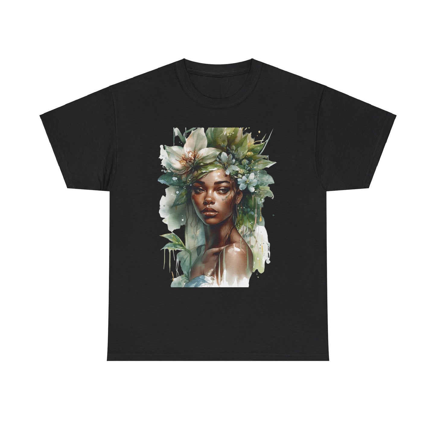 African Woman of the Lily's Heavy Cotton Tee