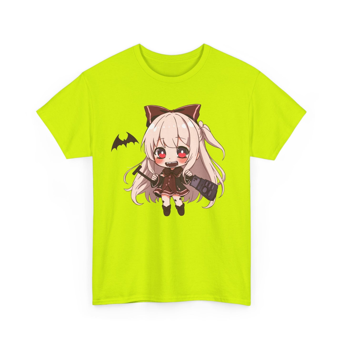 Chibi Vampire Girl Heavy Cotton Tee