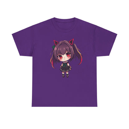 Chibi Demon Girl Heavy Cotton Tee