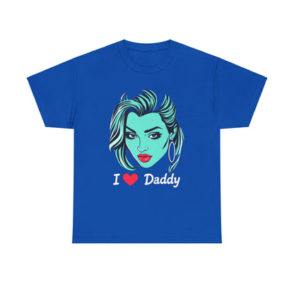 "I <3 Daddy" Heavy Cotton Tee