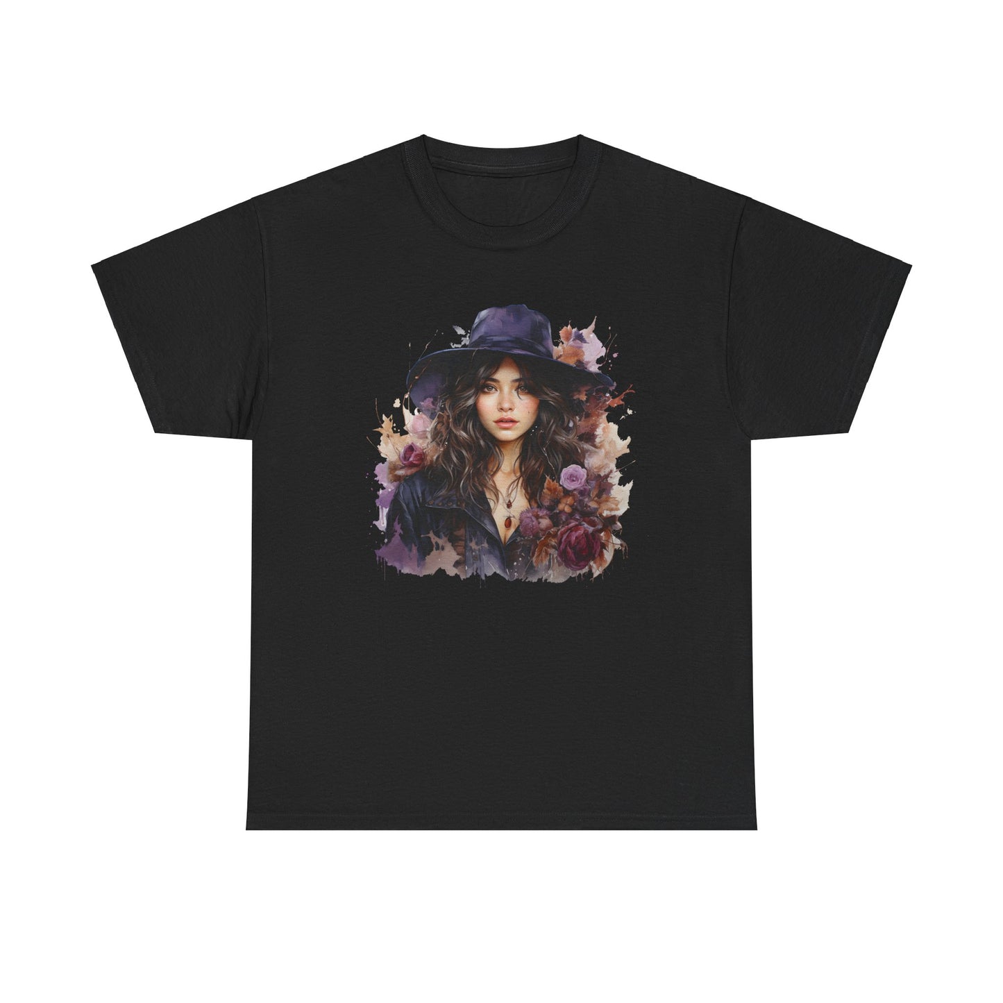 Dark Rose Witch Heavy Cotton Tee