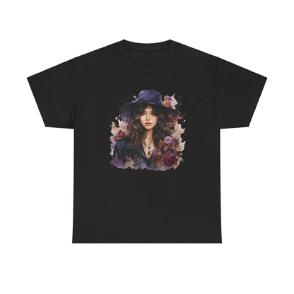 Dark Rose Witch Heavy Cotton Tee