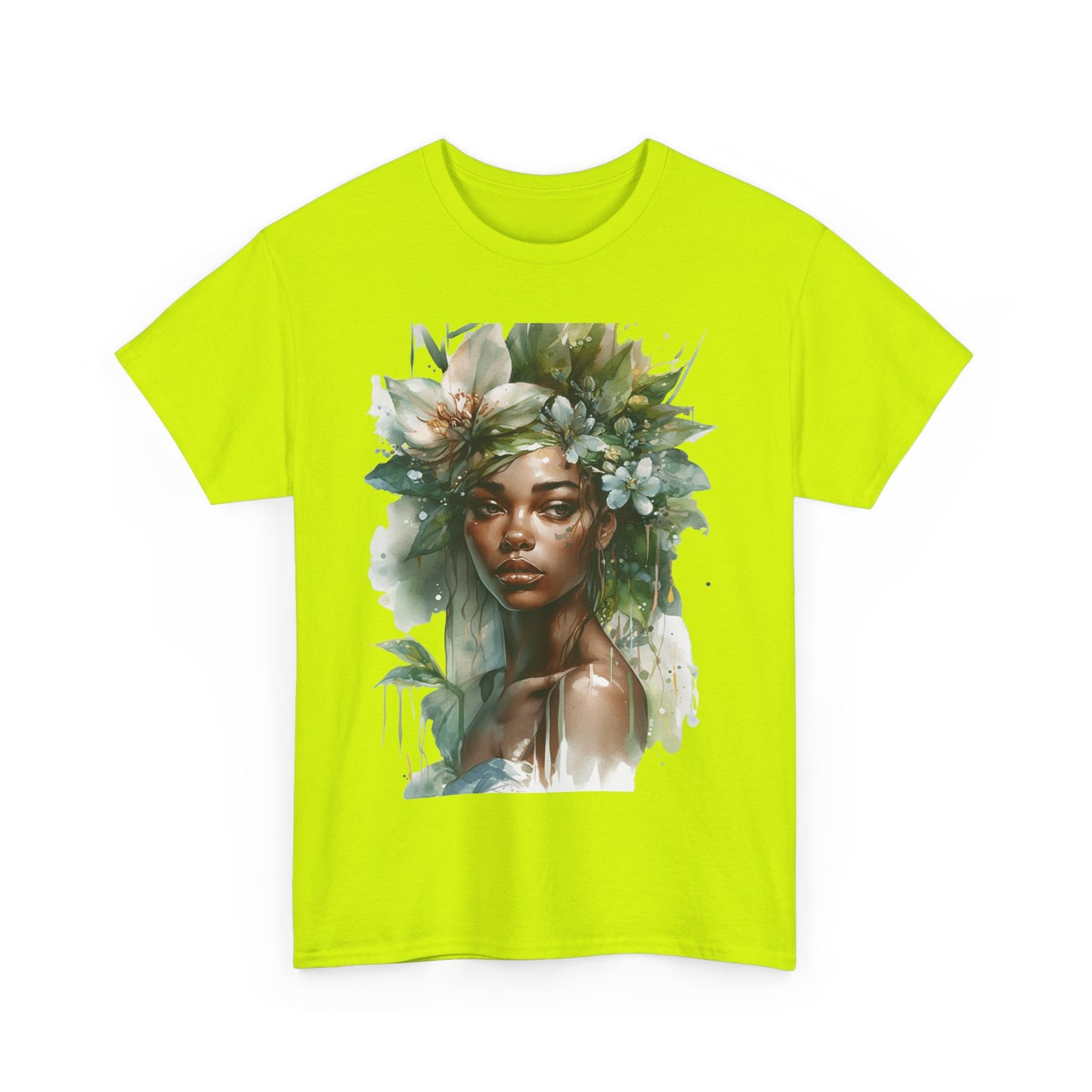 African Woman of the Lily's Heavy Cotton Tee