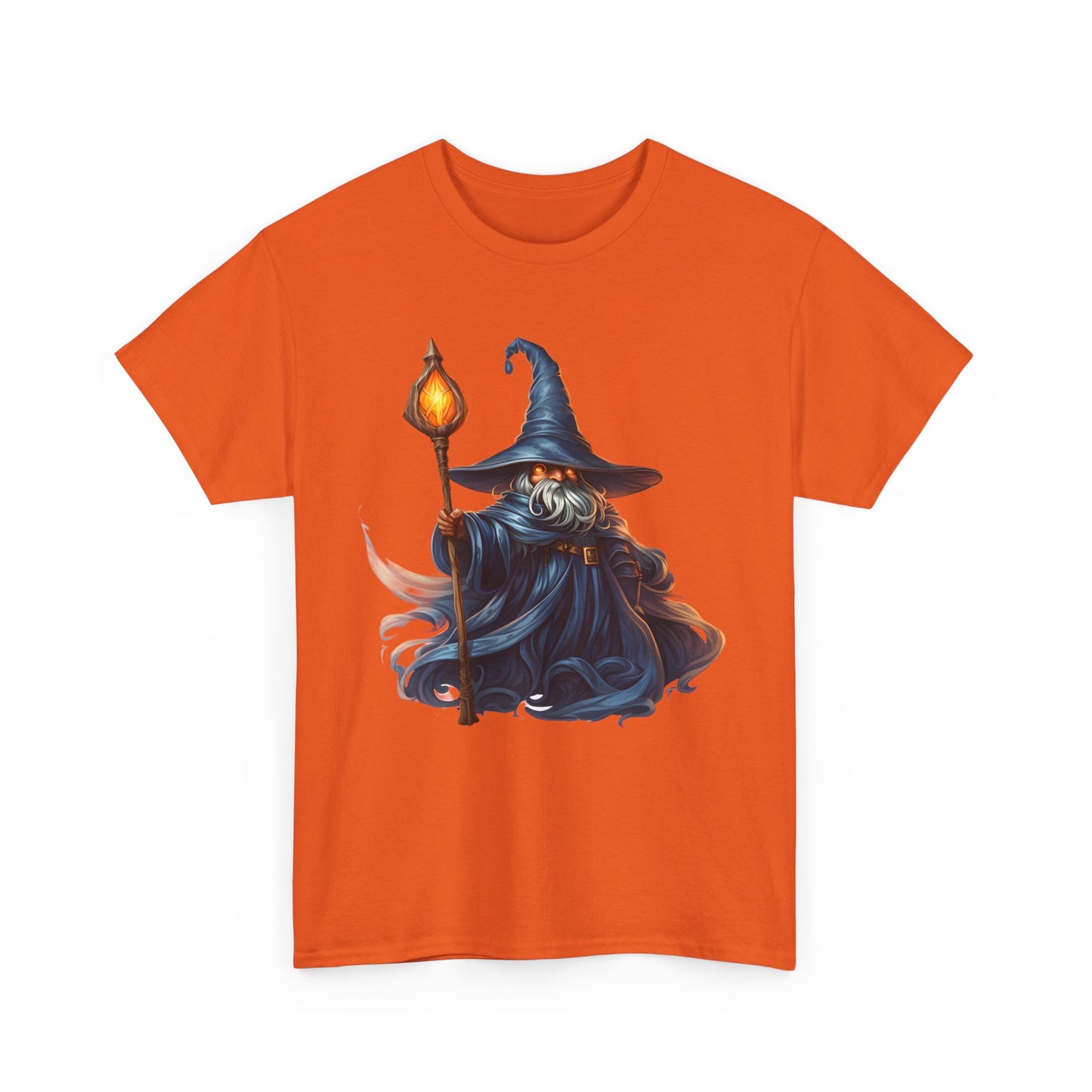 Ember-Eyed Fire Mage Heavy Cotton Tee