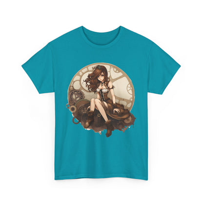 Sitting Gear Girl Heavy Cotton Tee