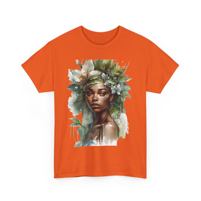 African Woman of the Lily's Heavy Cotton Tee