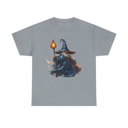 Ember-Eyed Fire Mage Heavy Cotton Tee